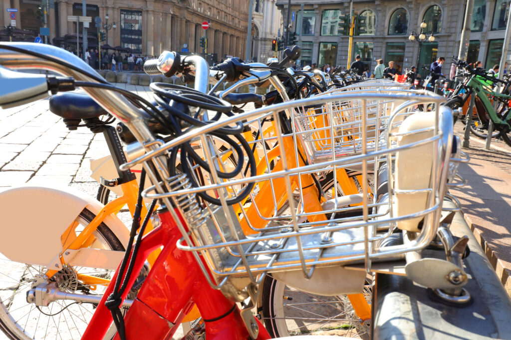 street furniture in Melbourne | park benches | outdoor bike racks | active transport