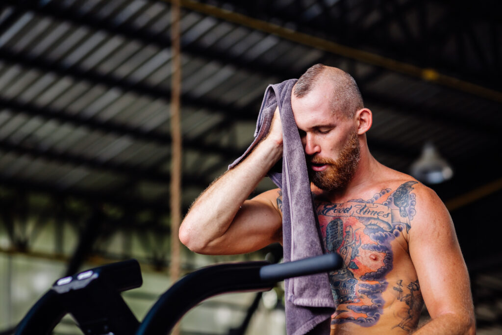 The Gym Face Problem: How Sweat, Towels, and Dumbbells Are Destroying Your Skin